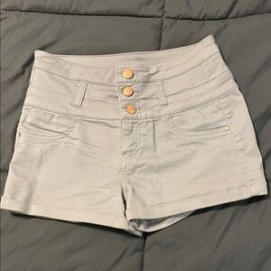 Stylish Gray Women's Shorts